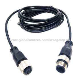 M12 connector,waterproof connector,M12 cable connector